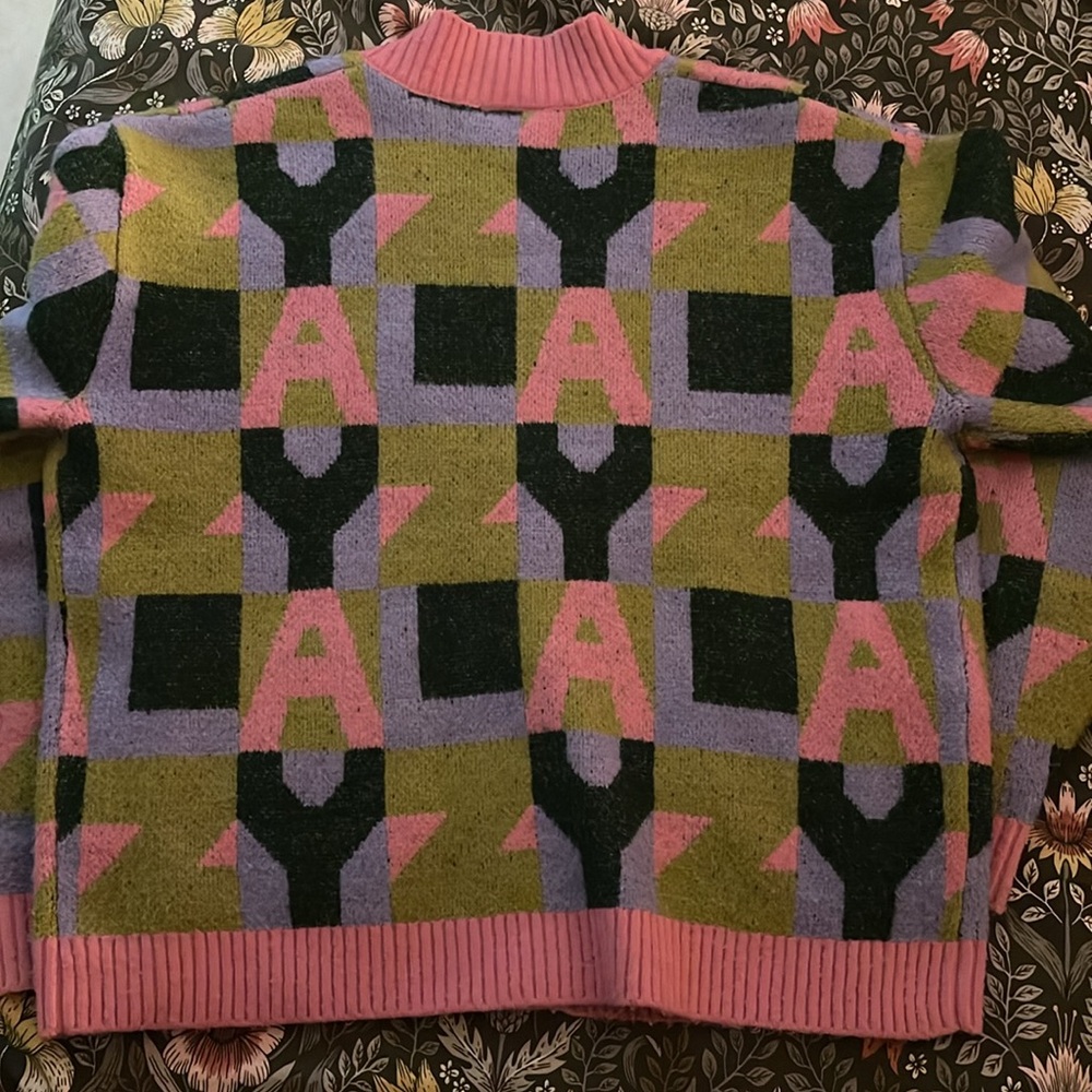 Lazy Oaf lazy checkered cardigan - Picture 6 of 7